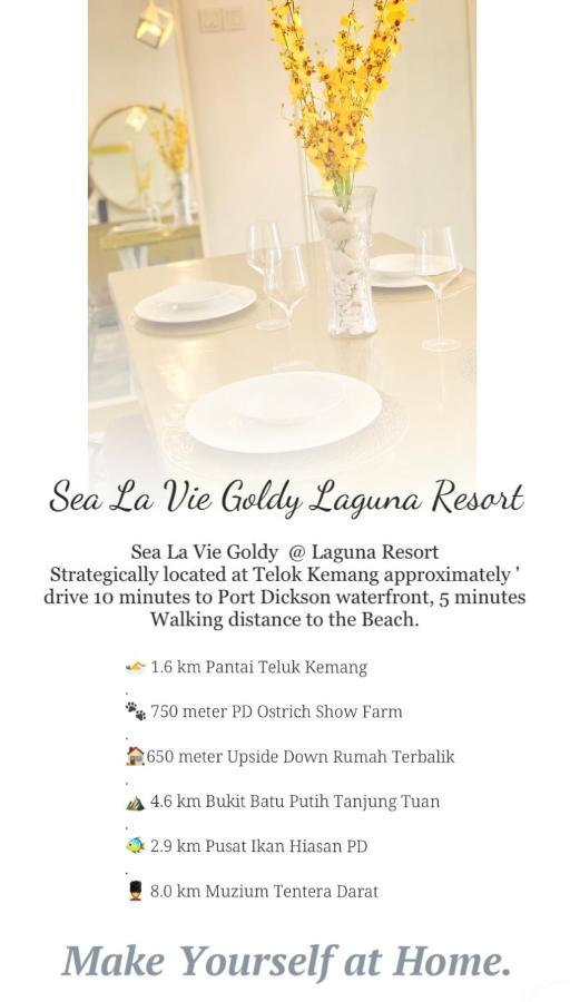 Sea La Vie Goldy @ Laguna Resort Port Dickson Exterior foto